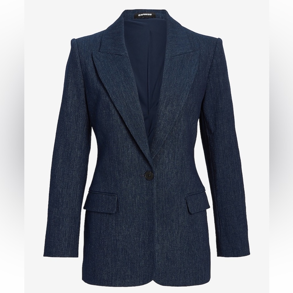 One Button Blazer - Picture 5 of 8
